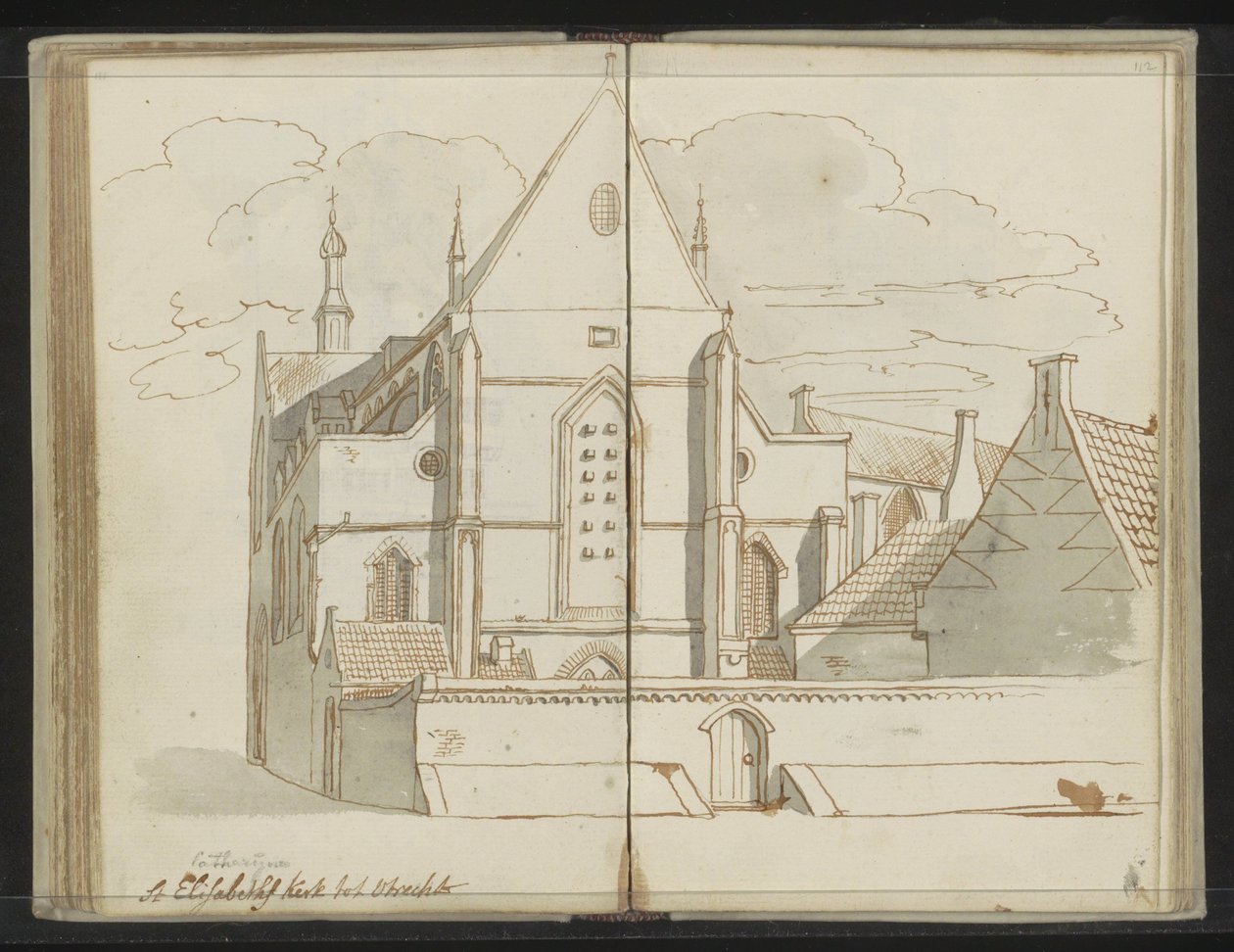 Catharijnekerk w Utrechcie autorstwa Johannes Huibert Prins
