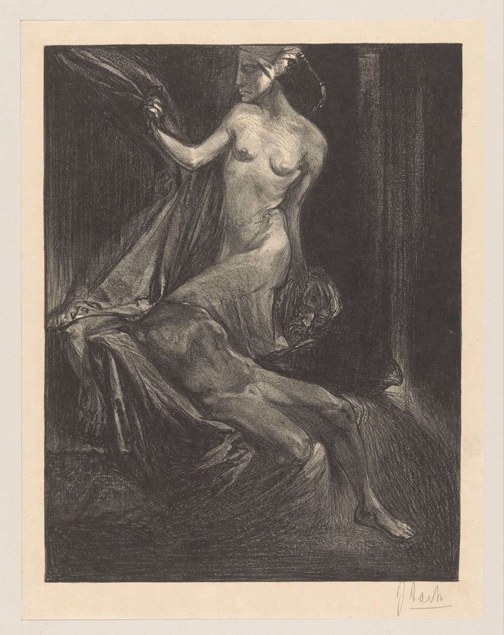 Judyta z głową i ciałem Holofernesa autorstwa Johannes Josephus Aarts (signed by artist)