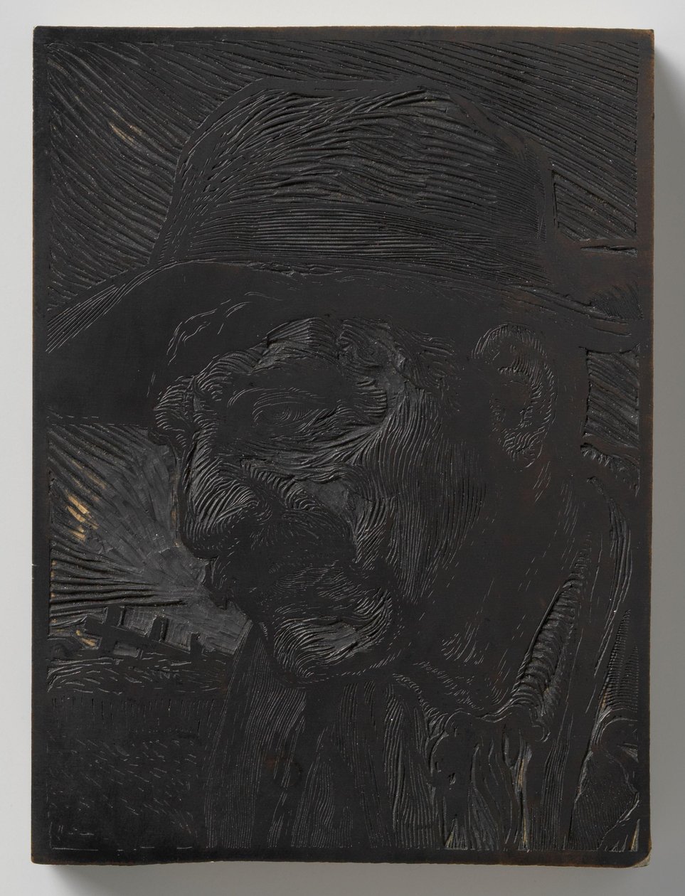Męska głowa w lewo autorstwa Johannes Josephus Aarts