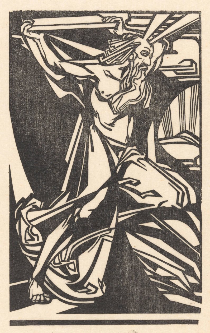 Mojżesz z tablicami zakonu autorstwa Johannes Josephus Aarts