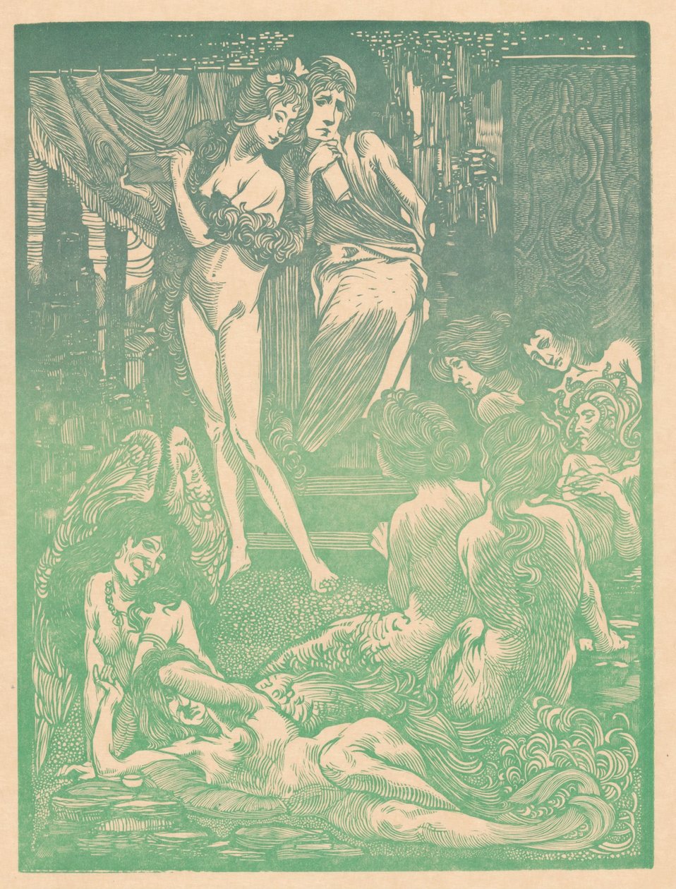 Dziewięć fantastycznych postaci kobiecych autorstwa Johannes Josephus Aarts
