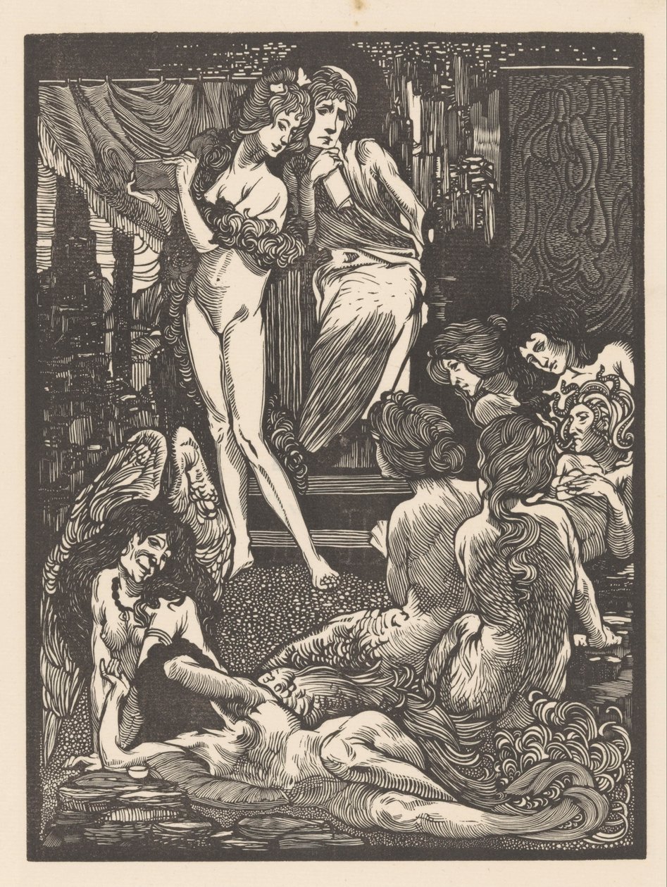 Dziewięć fantastycznych postaci kobiecych autorstwa Johannes Josephus Aarts