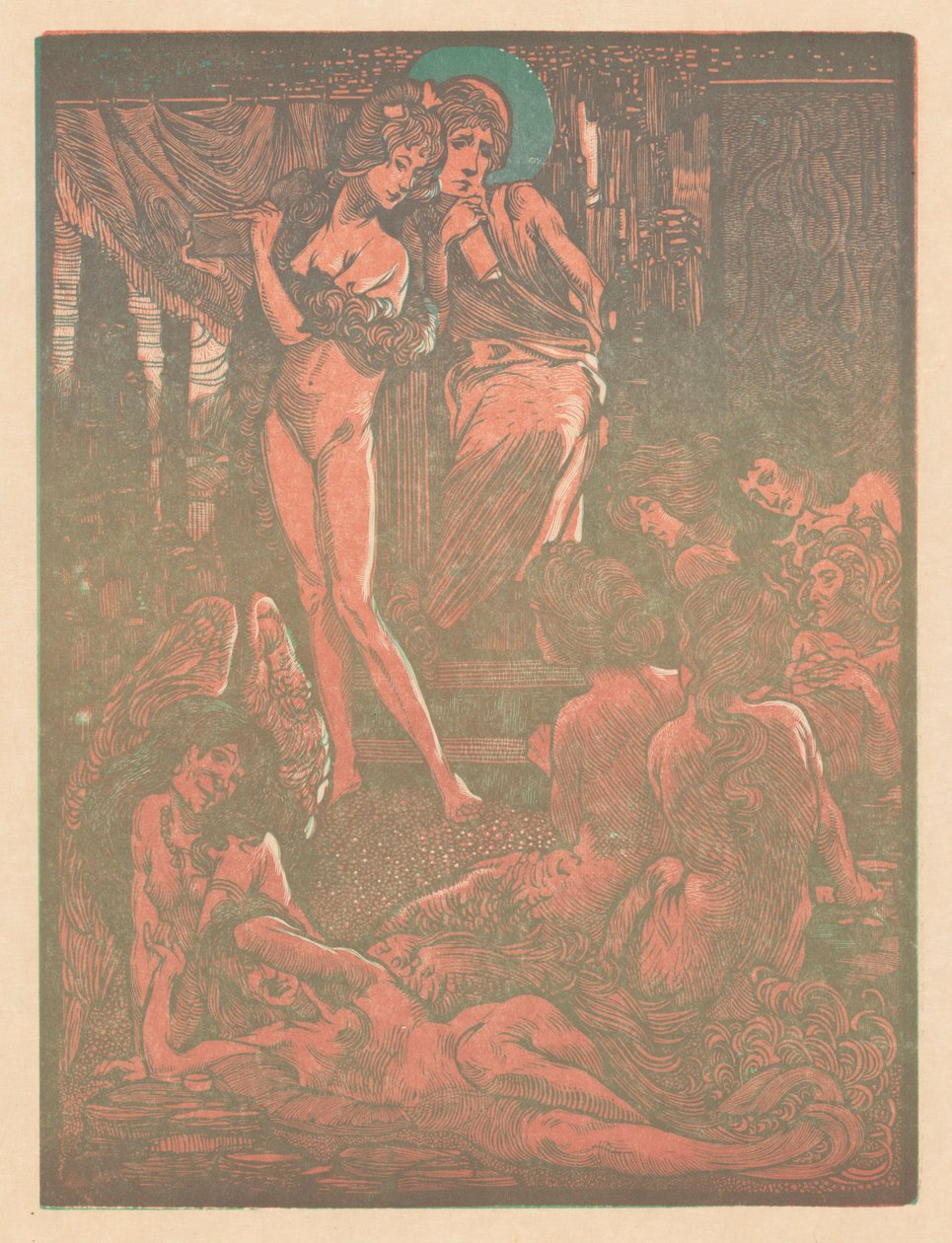 Dziewięć fantastycznych postaci kobiecych autorstwa Johannes Josephus Aarts