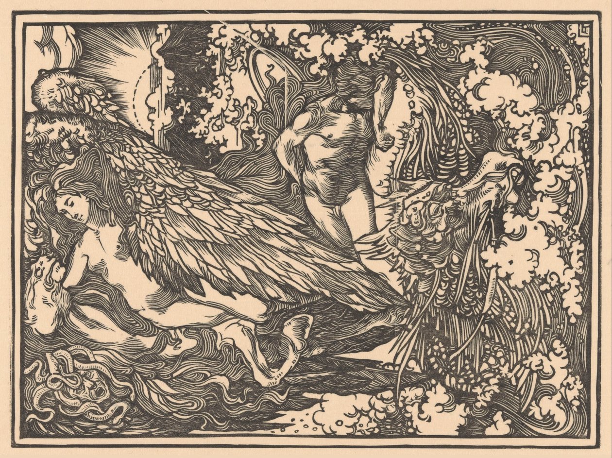 Perseusz w Andromedzie autorstwa Johannes Josephus Aarts