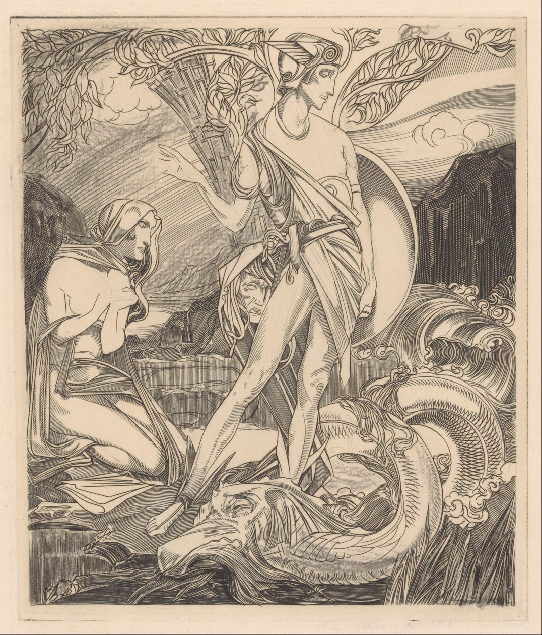 Perseusz w Andromedzie autorstwa Johannes Josephus Aarts