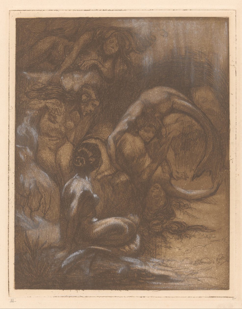 Pięć syren autorstwa Johannes Josephus Aarts