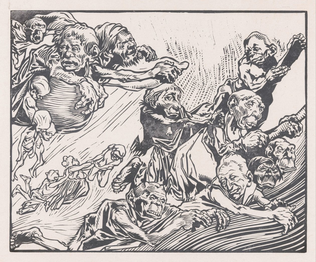 Pływające stworzenia fantasy autorstwa Johannes Josephus Aarts