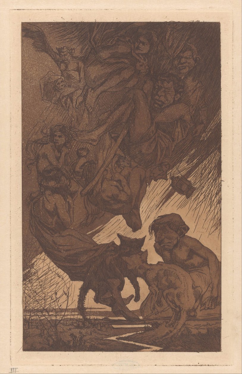 Pływający ludzie, fantastyczne stworzenia i koty autorstwa Johannes Josephus Aarts