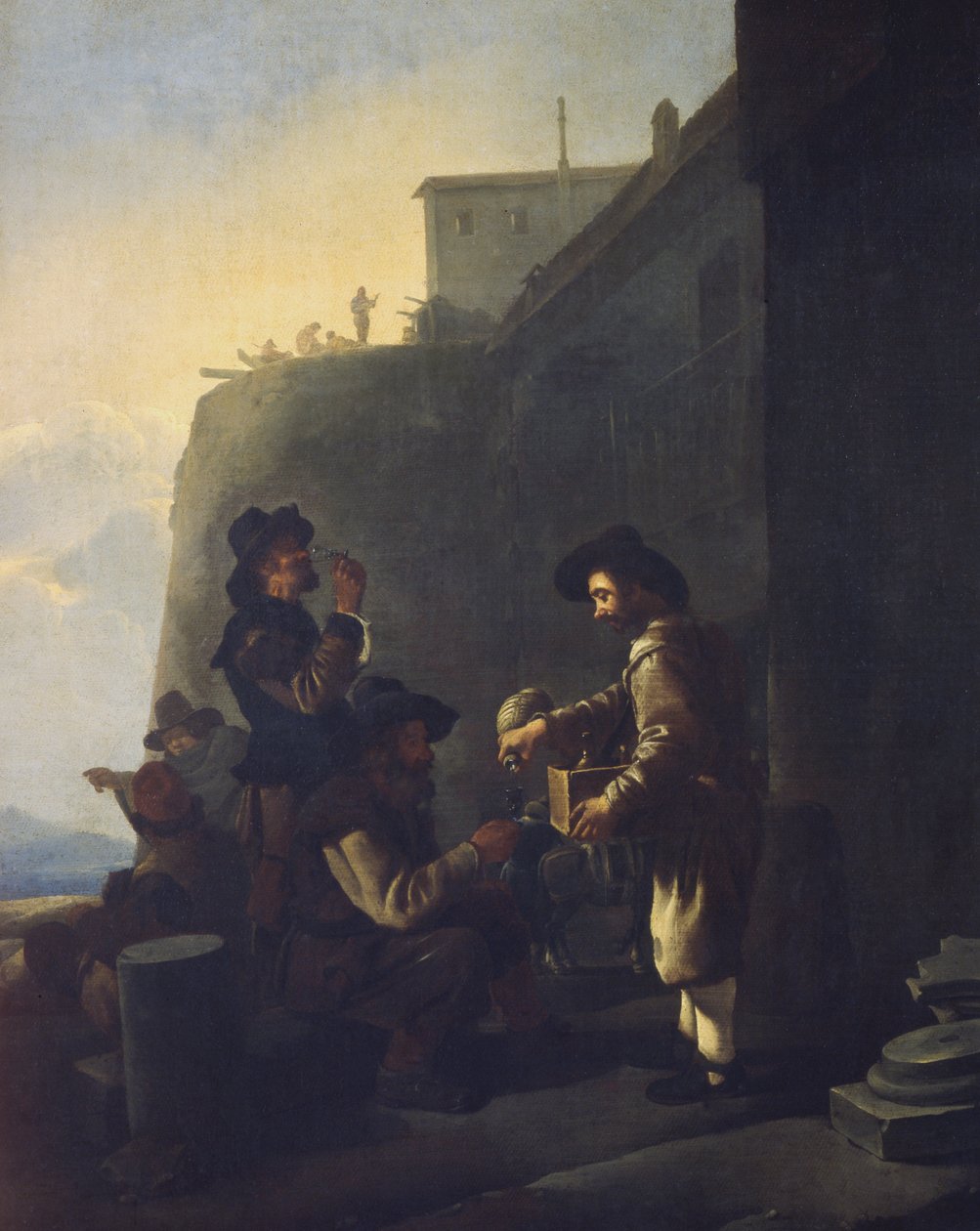 Nieznany obraz autorstwa Johannes Lingelbach