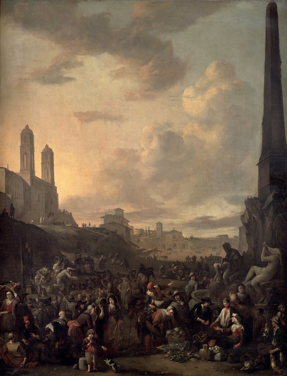 Nieznany obraz autorstwa Johannes Lingelbach