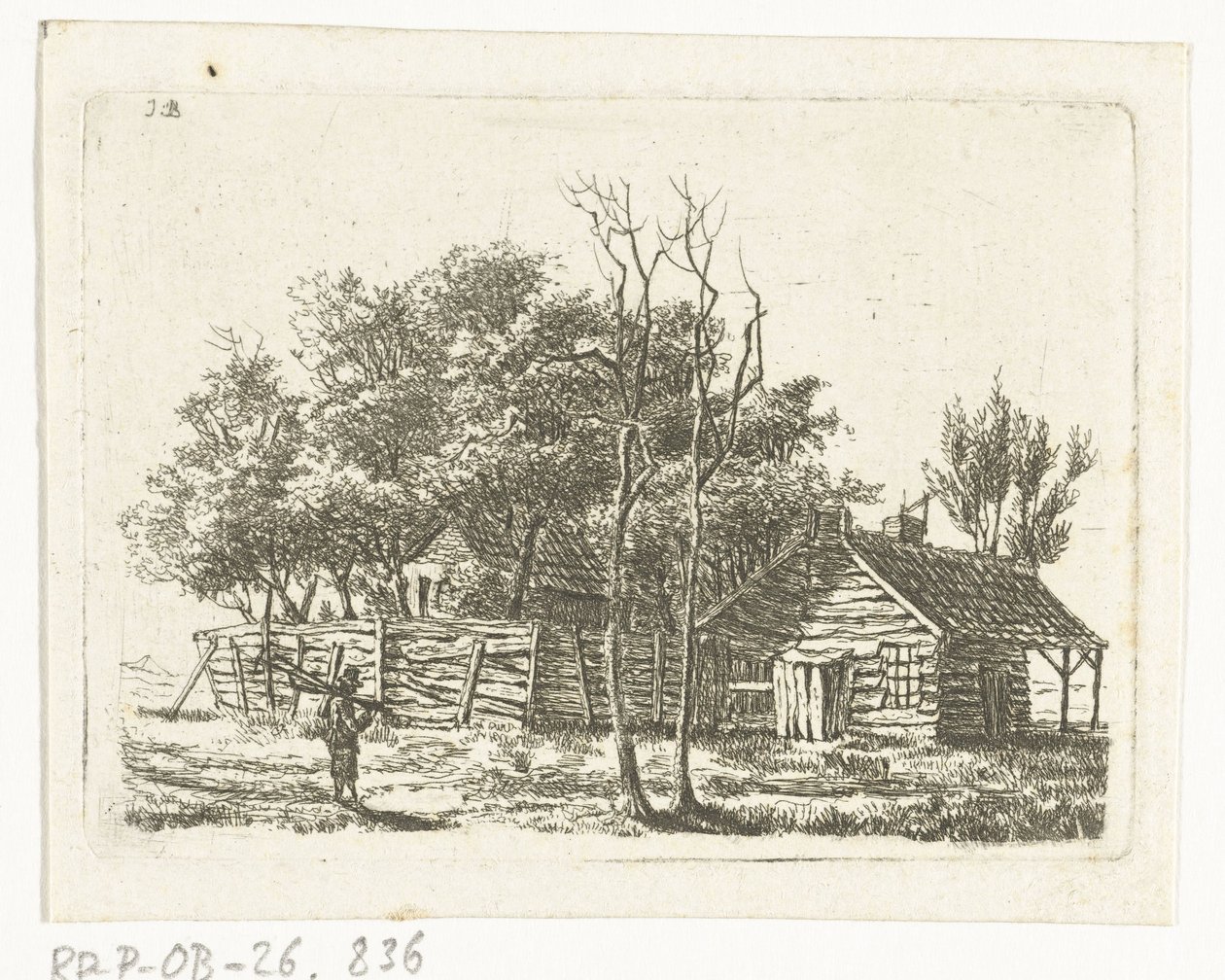 Lodziarnia w Utrechtse Poort autorstwa Johannes Ludovicus van den Bos