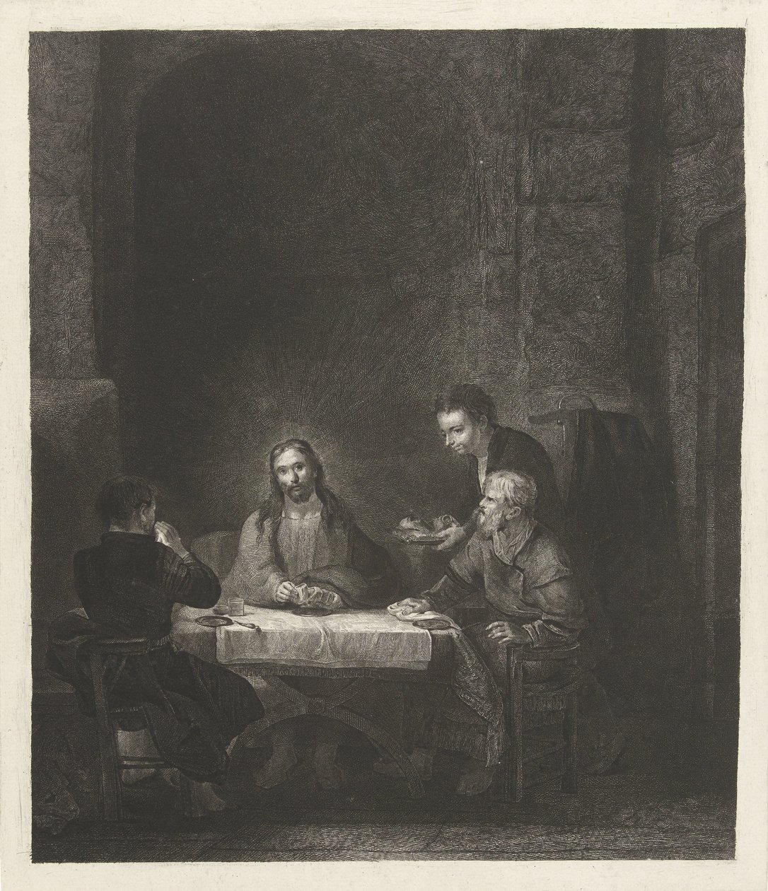 Posiłek w Emaus autorstwa Johannes Pieter de Frey