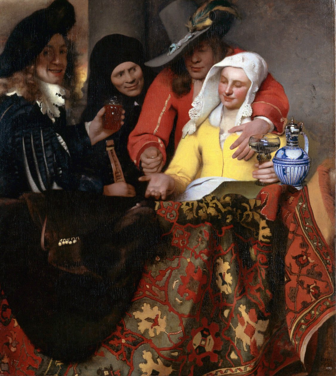 Die Kupplerin autorstwa Johannes Vermeer