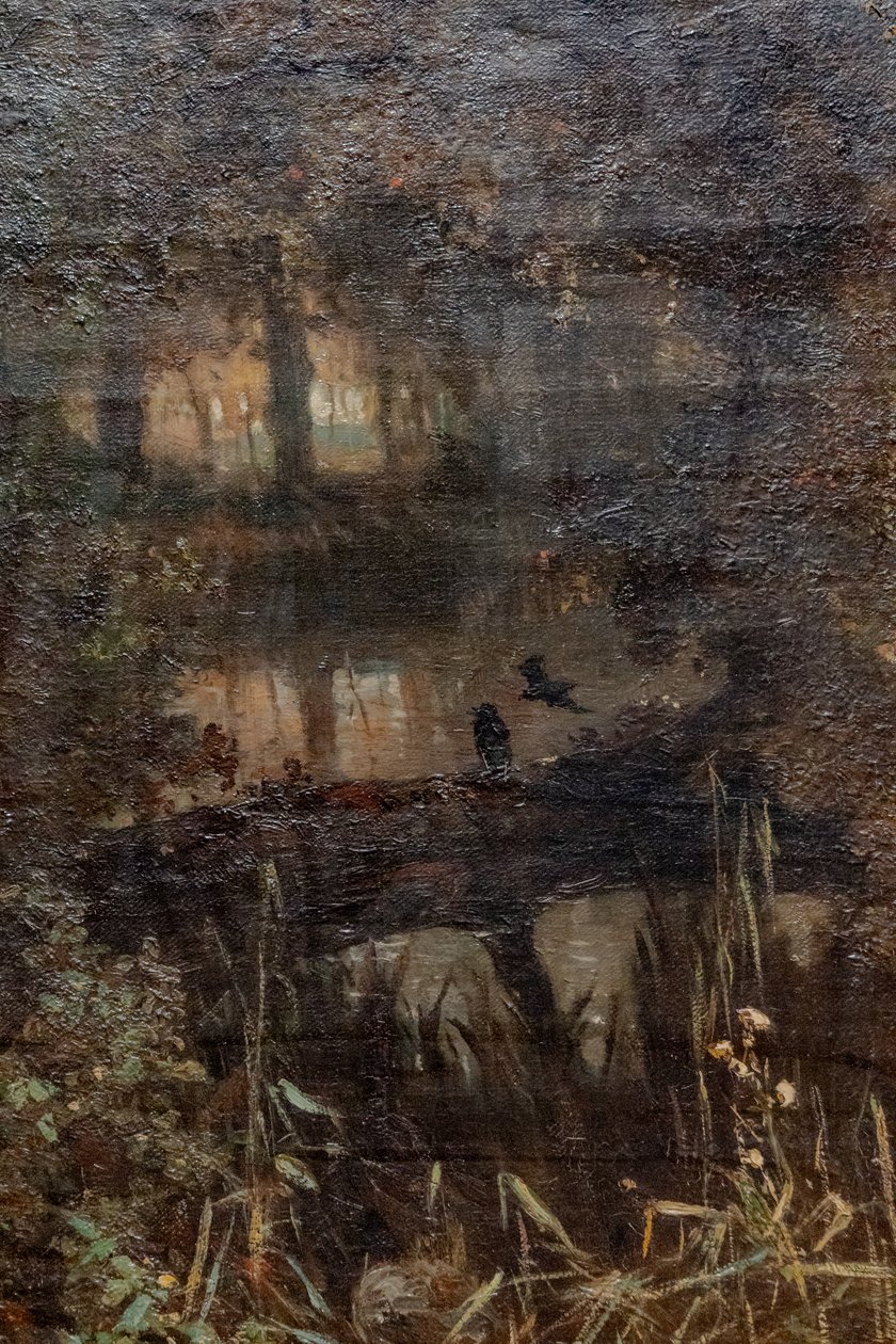 niemiecki: Der Teich in Osterbeek Staw w Oosterbeek autorstwa Johannes Warnardus Bilders