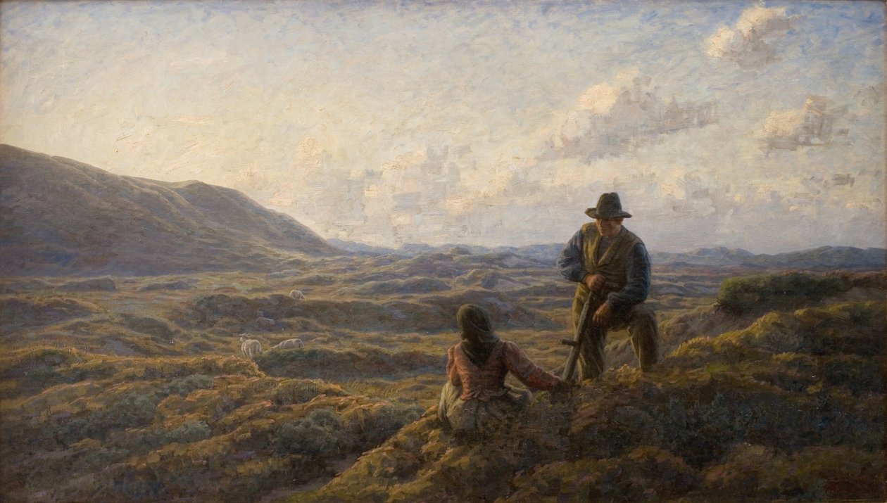 Sielanka na wrzosowisku autorstwa Johannes Wilhjelm