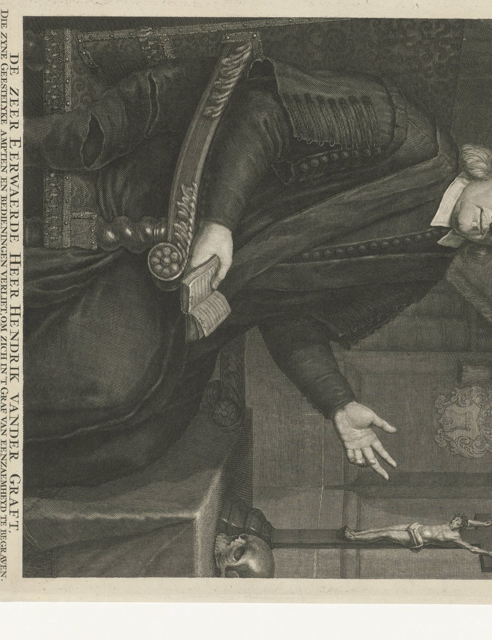 Portret Hendrika van der Grafta autorstwa Johannes Willemsz. Munnickhuysen