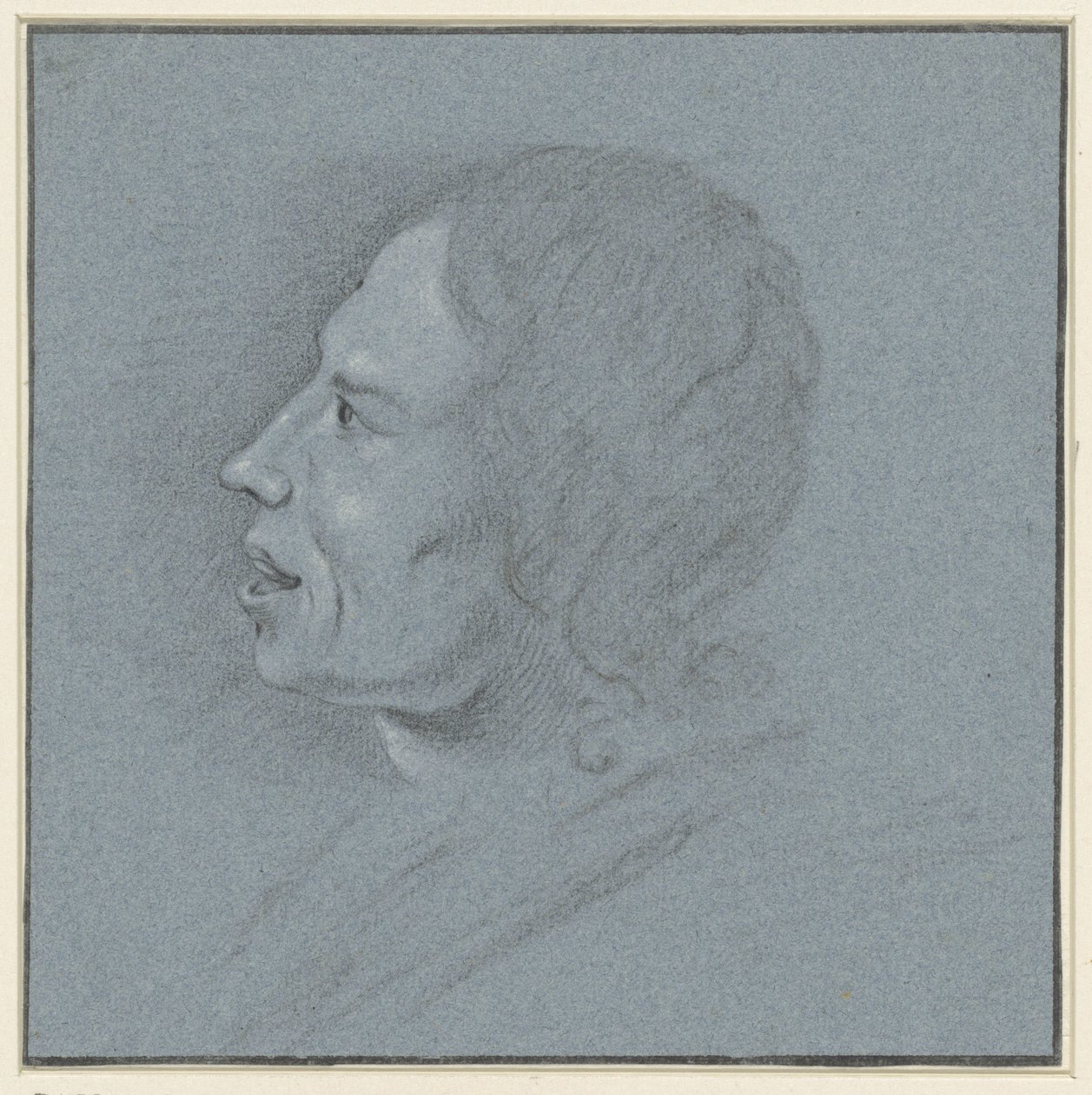 Autoportret artysty Johannesa Ziesenisa autorstwa Johannes Ziesenis