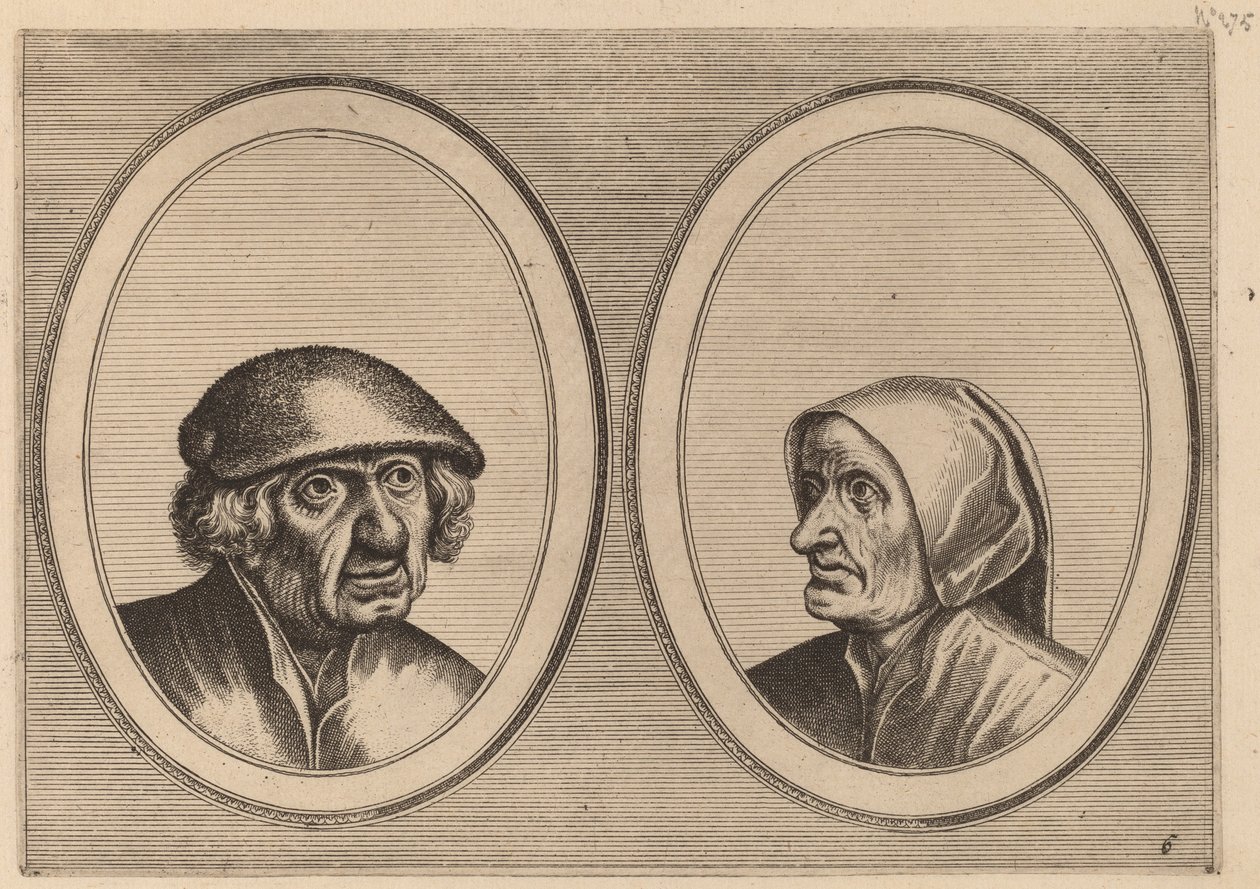 „Dirck Domp” i „Zeedighe Kniertje” autorstwa Johannes and Lucas van Doetechum after Pieter Bruegel the Elder