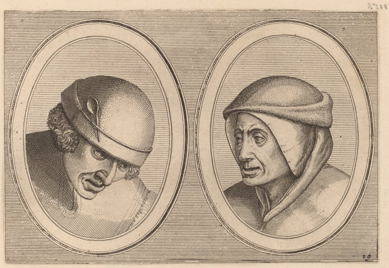 „Houte Klaes” i „Kommer-stoofy” autorstwa Johannes and Lucas van Doetechum after Pieter Bruegel the Elder