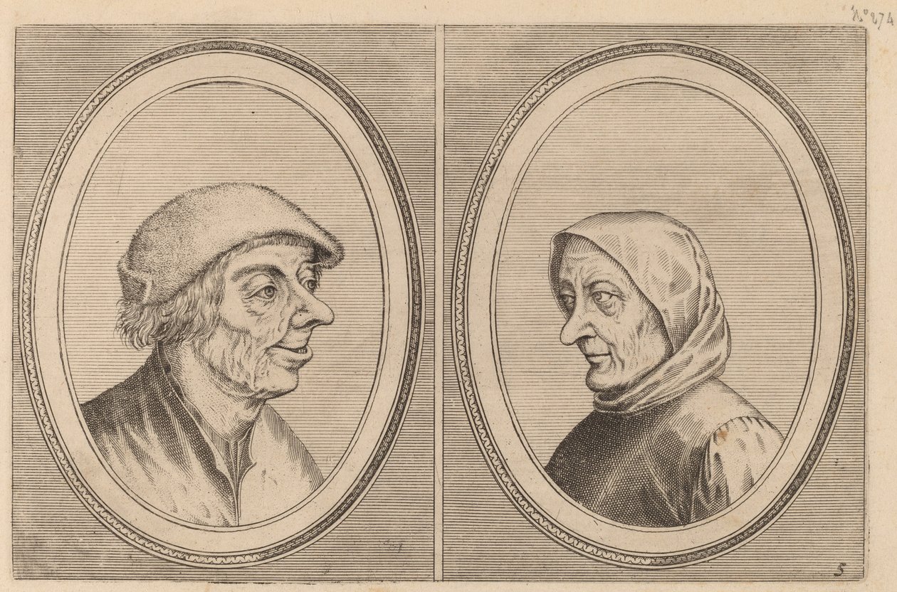 „Mondighe Melis” i „Smeerighe Els” autorstwa Johannes and Lucas van Doetechum after Pieter Bruegel the Elder
