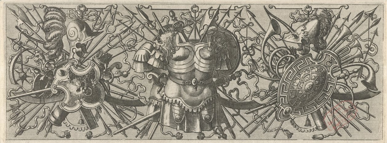 Dwie wkładki laktacyjne Panoplia sev armamentarium… (tytuł serii) autorstwa Johannes of Lucas van Doetechum