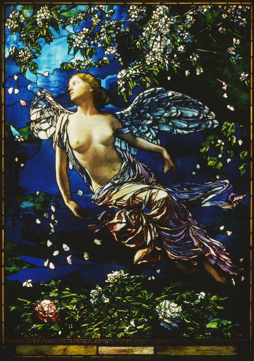 Wiosna autorstwa John La Farge or Lafarge