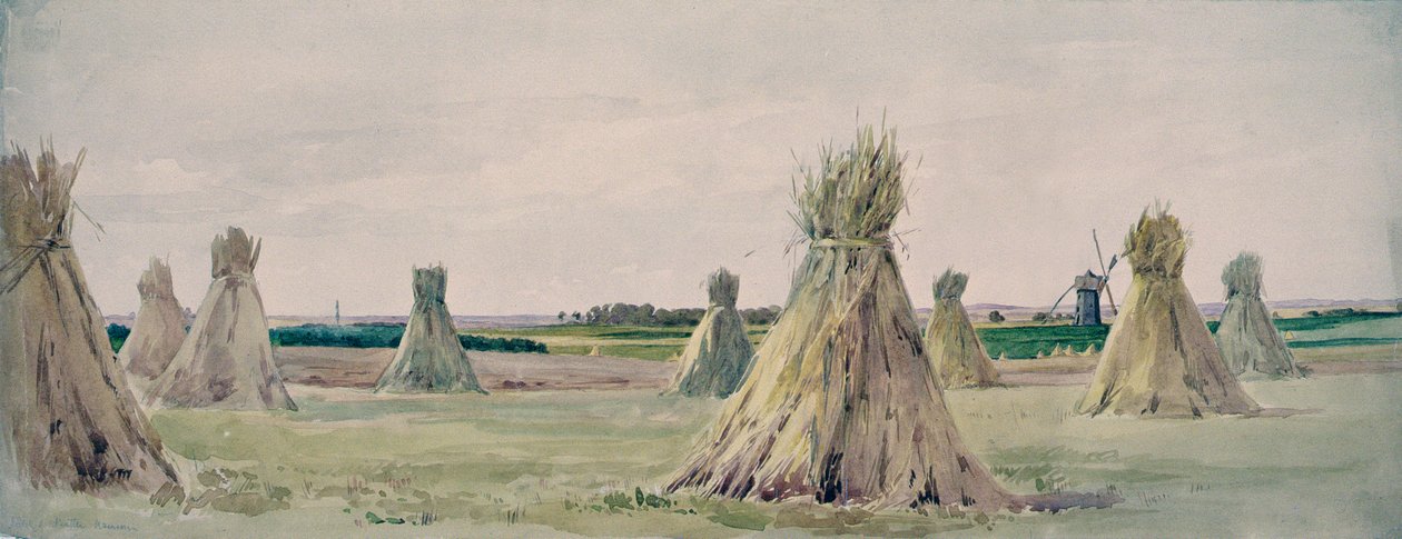 Pole bitwy pod Agincourt, 25 października 1415 autorstwa John Absolon