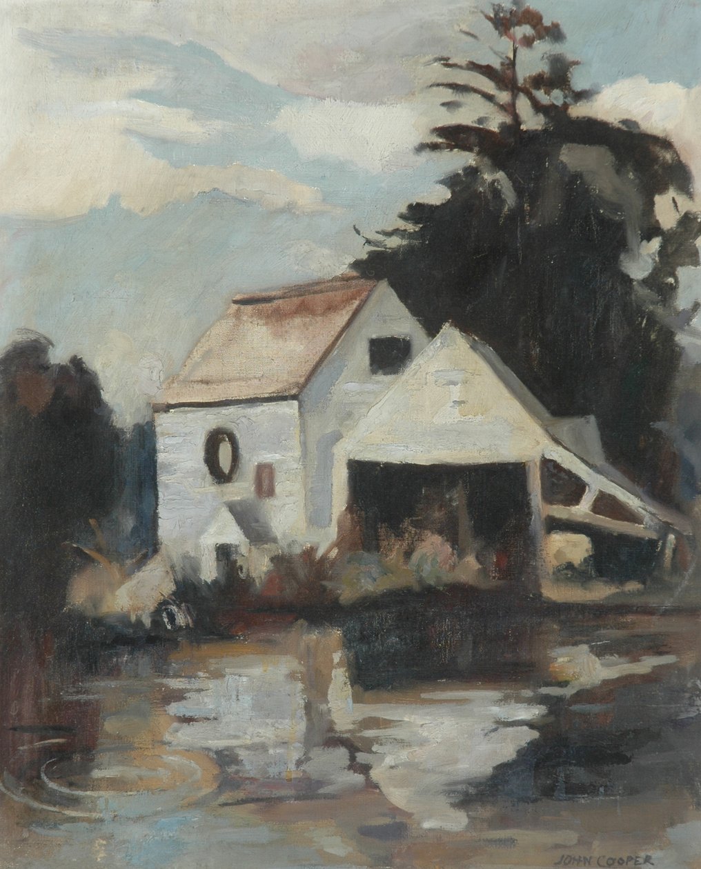 Basen Młyński autorstwa John Albert Cooper