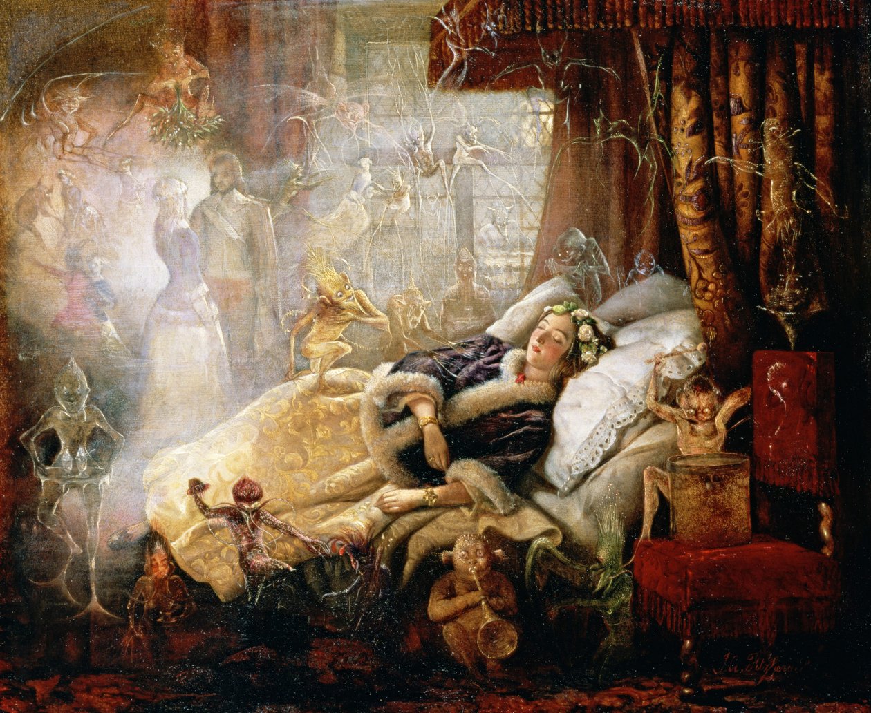 Rzeczy, z których zrobione są sny autorstwa John Anster Fitzgerald