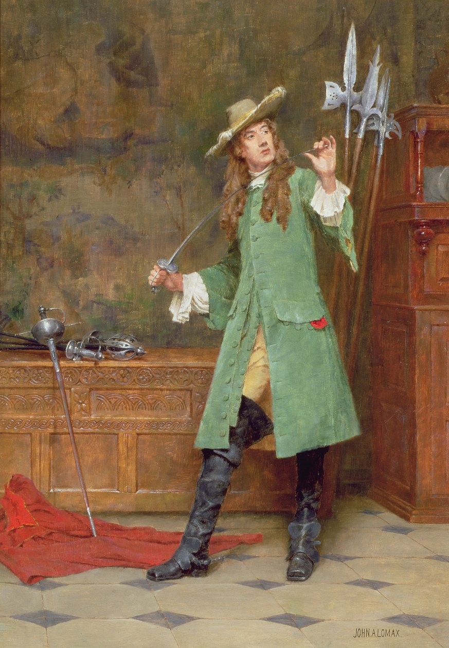 Dashing Cavalier (jeden z pary, patrz także 59353) autorstwa John Arthur Lomax