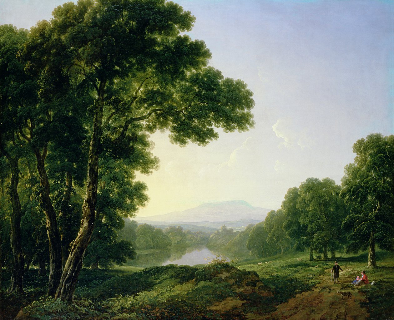 Zamek Lismore, Waterford, Irlandia autorstwa John Arthur O