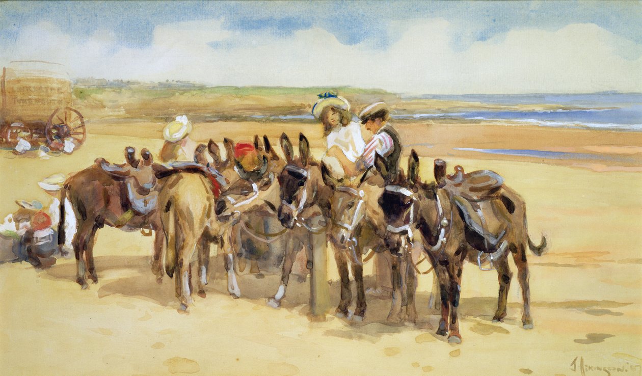 Piaski Tynemouth, 1907 autorstwa John Atkinson