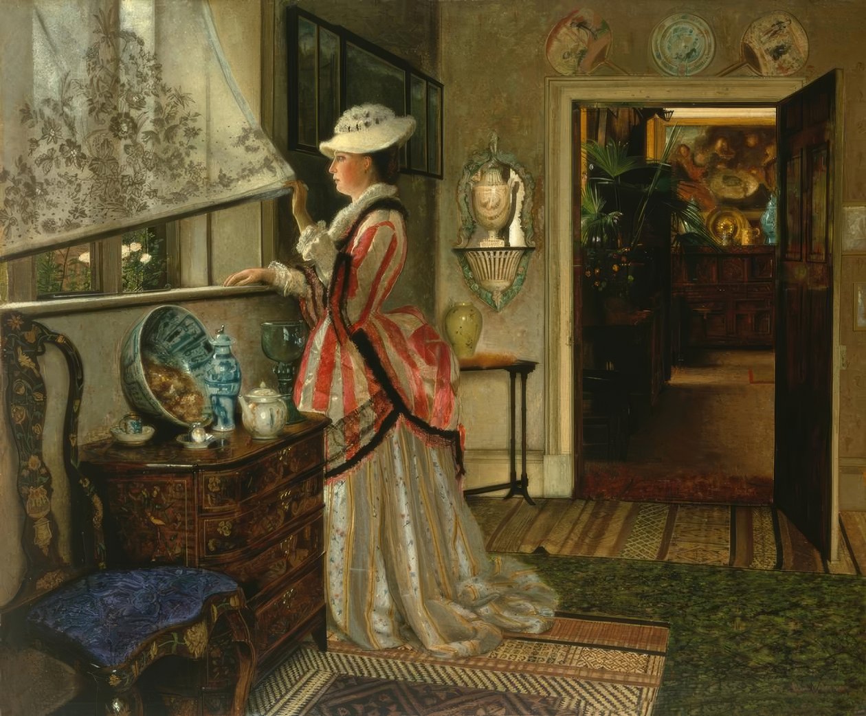 J.A.Grimshaw, Lato / Malarstwo, 1875 autorstwa John Atkinson Grimshaw