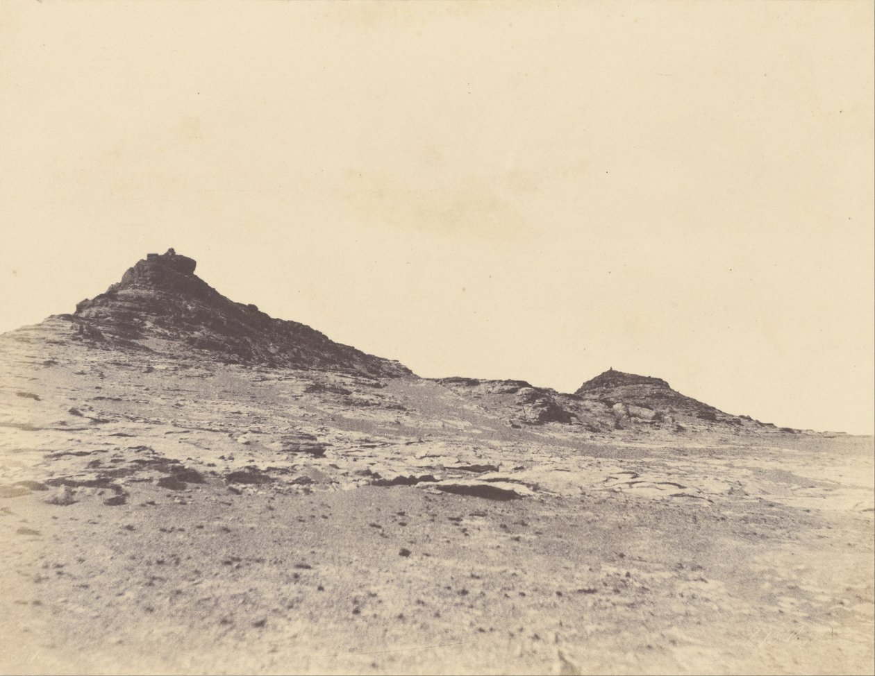 Badania terenowe w pobliżu Gebel Abousir, druga zaćma autorstwa John Beasly Greene