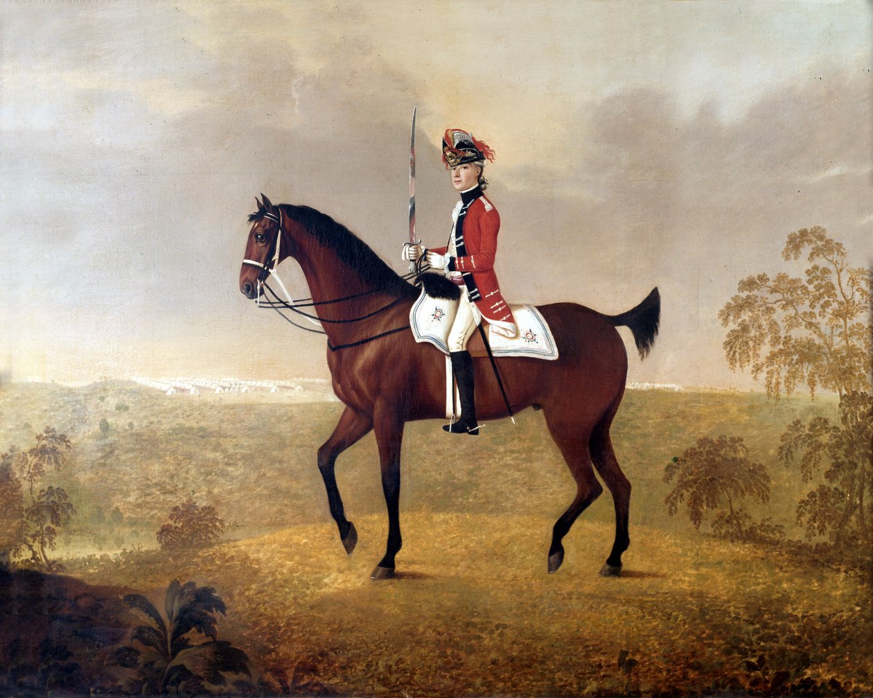 Thomas Boothby Parkyns (1755-1800) 1780 autorstwa John Boultbee