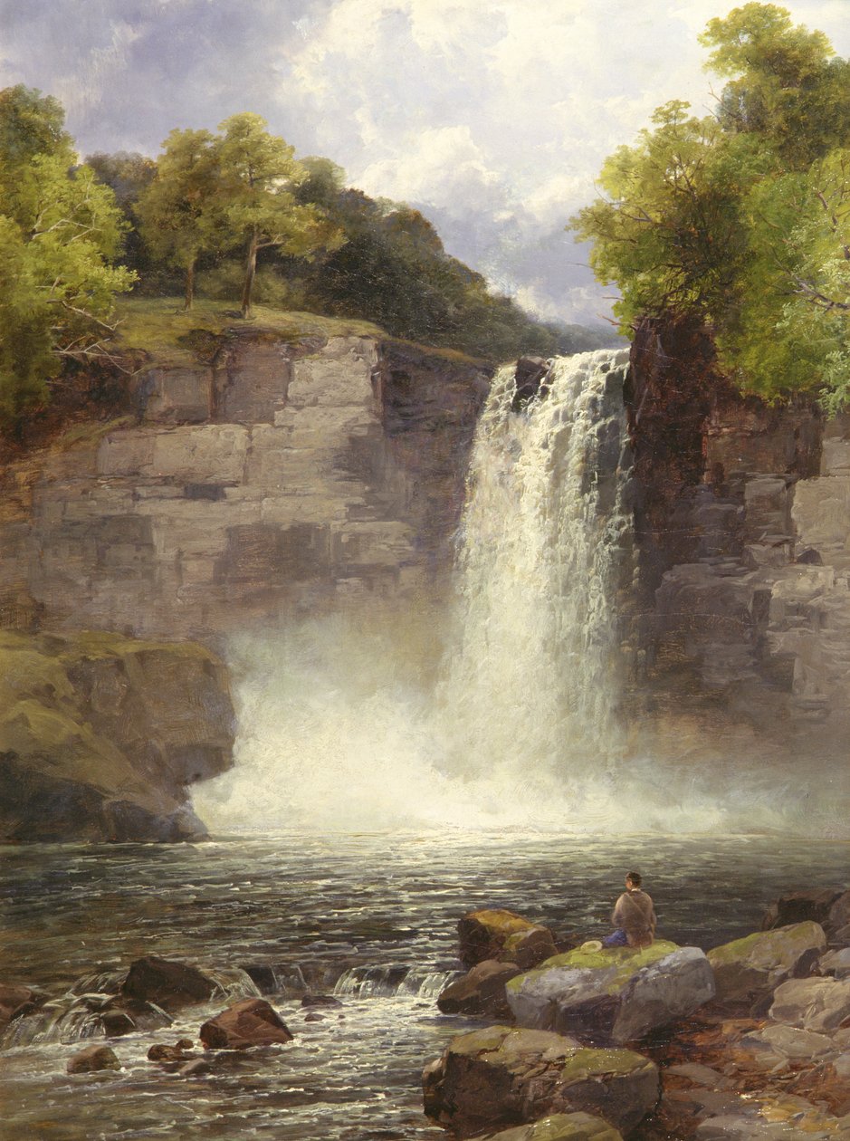 Wodospad Ruthven, Północna Walia autorstwa John Brandon Smith