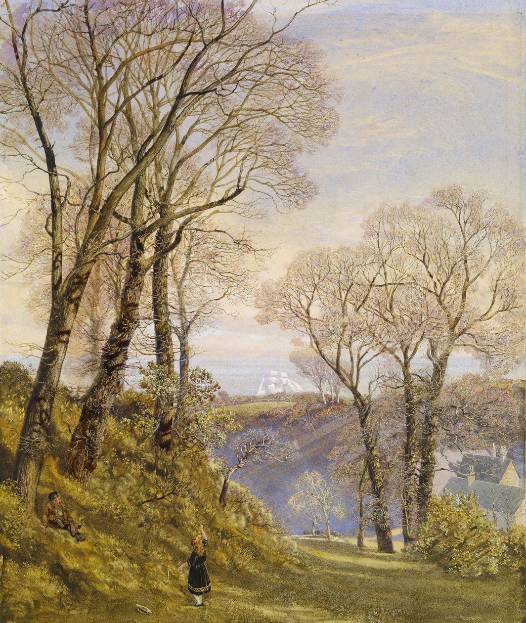 Luty na wyspie Wight autorstwa John Brett