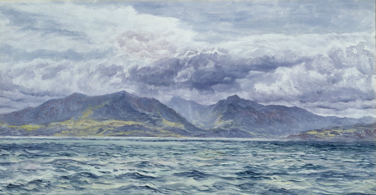 Wyspa Arran, 7 sierpnia 1883 autorstwa John Brett