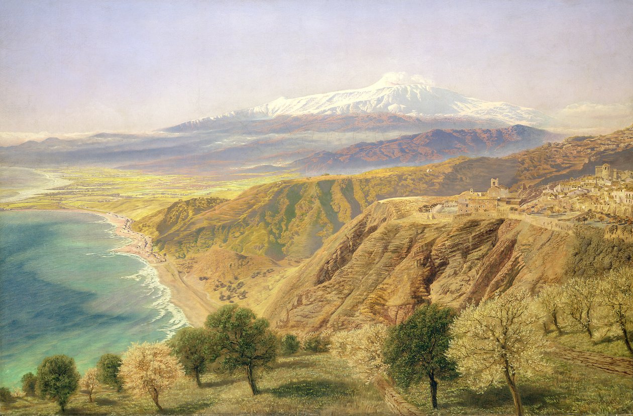 Sycylia: Taormina autorstwa John Brett