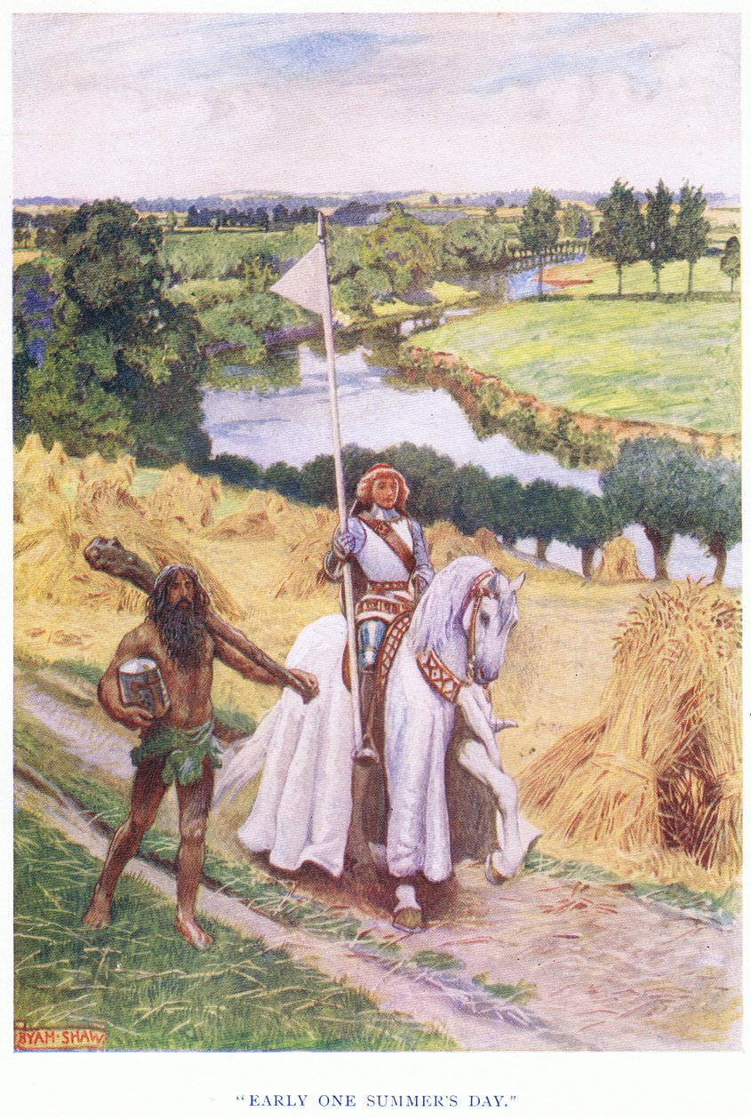 Wczesny dzień lata, 1928 autorstwa John Byam Liston Shaw