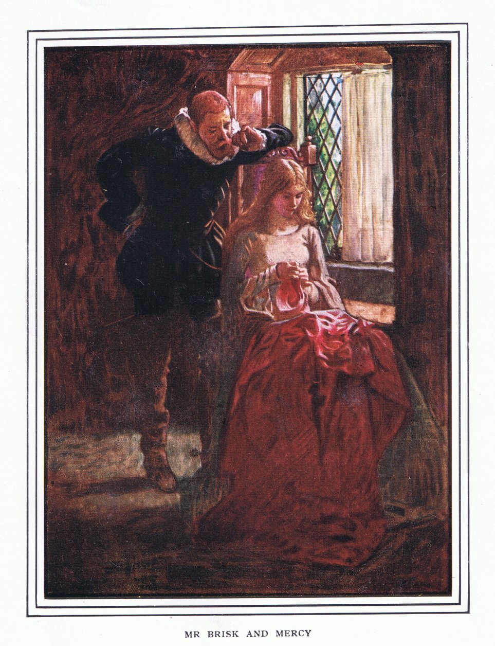 Pan Brisk i Miłosierdzie autorstwa John Byam Liston Shaw