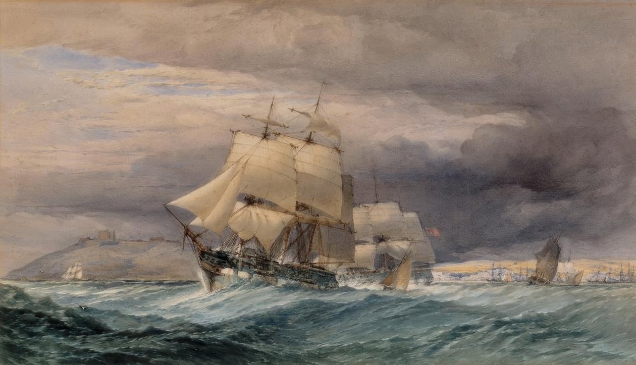 Off Dover autorstwa John Callow