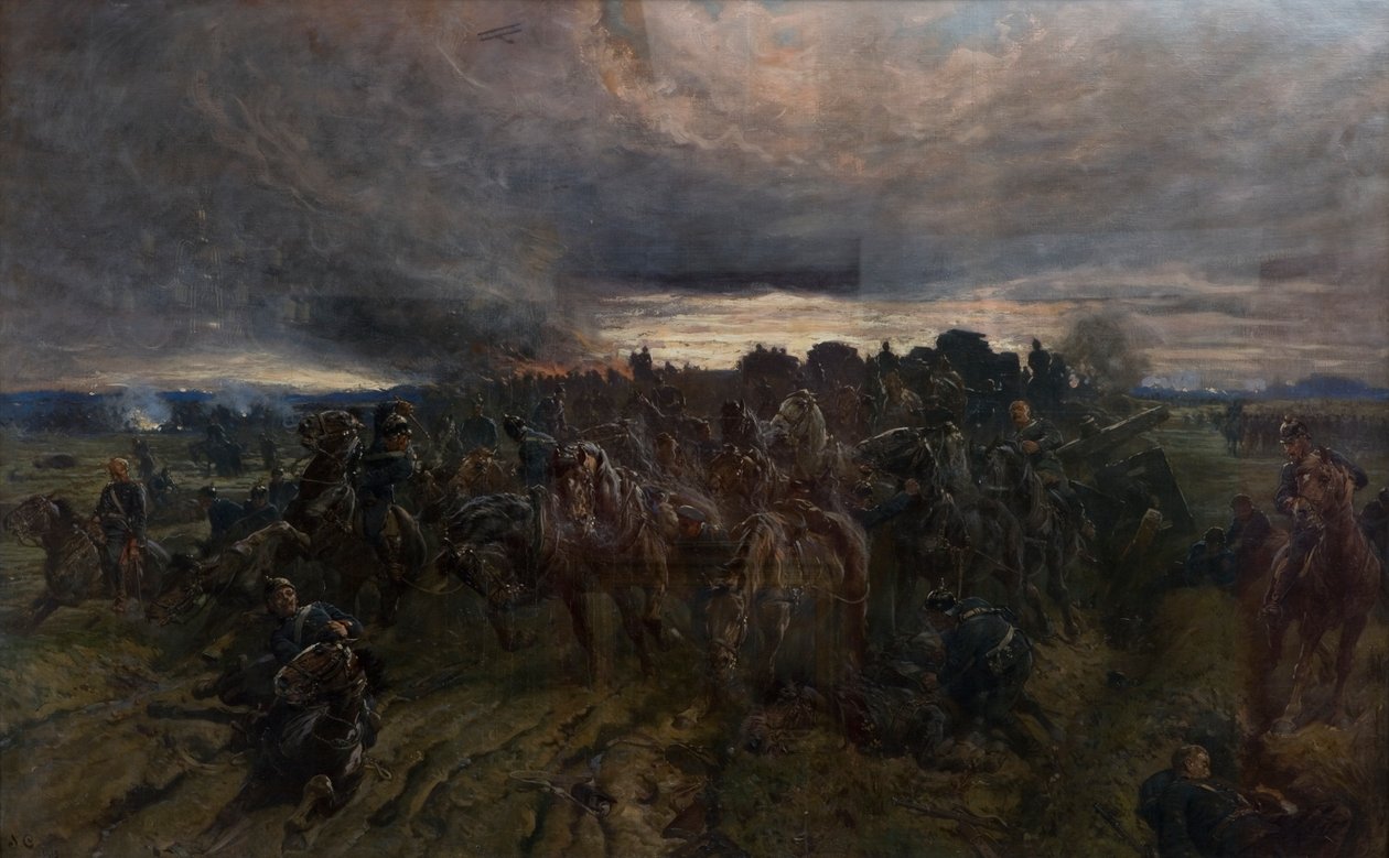 Niemieckie odwrót od Marny, 1915 autorstwa John Charlton