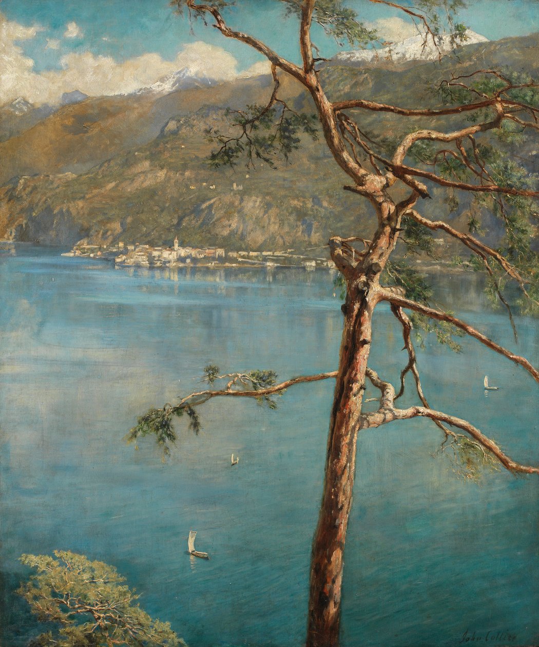 Wiosna w Cadenabbia autorstwa John Collier