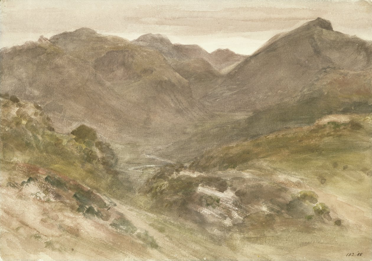 Widok na Borrowdale autorstwa John Constable