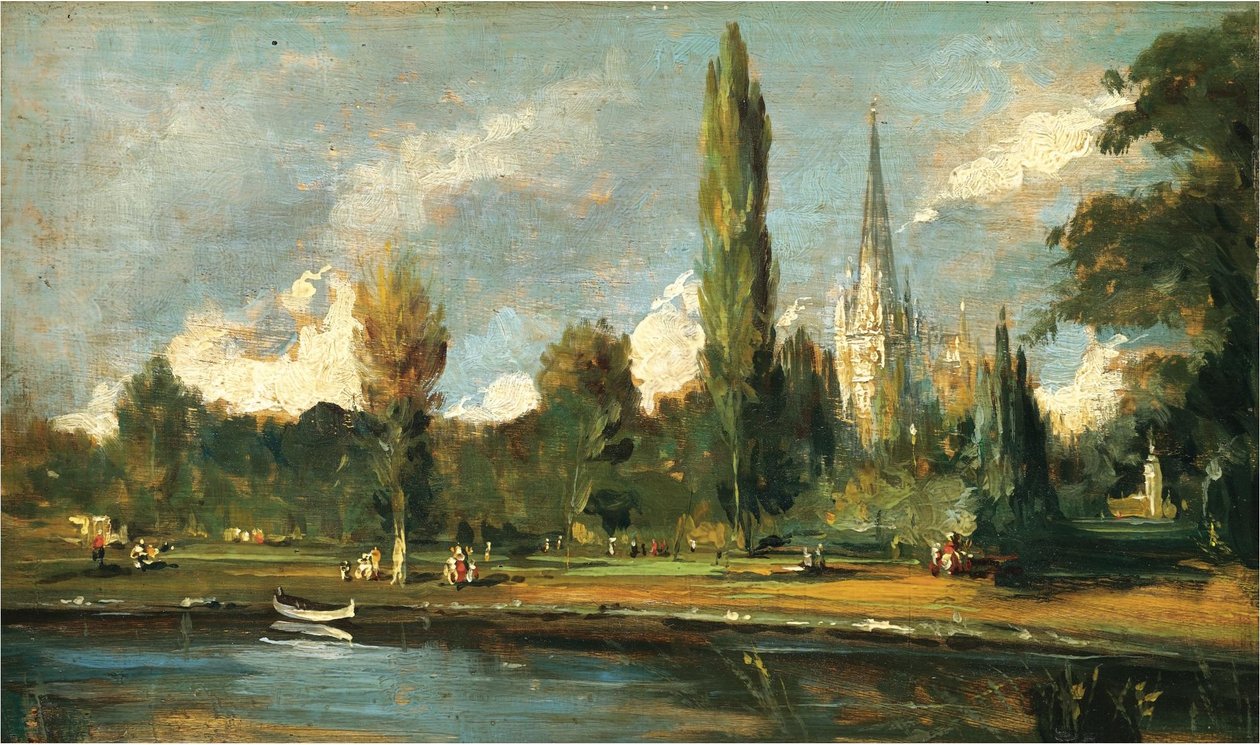 Widok na katedrę w Salisbury autorstwa John Constable