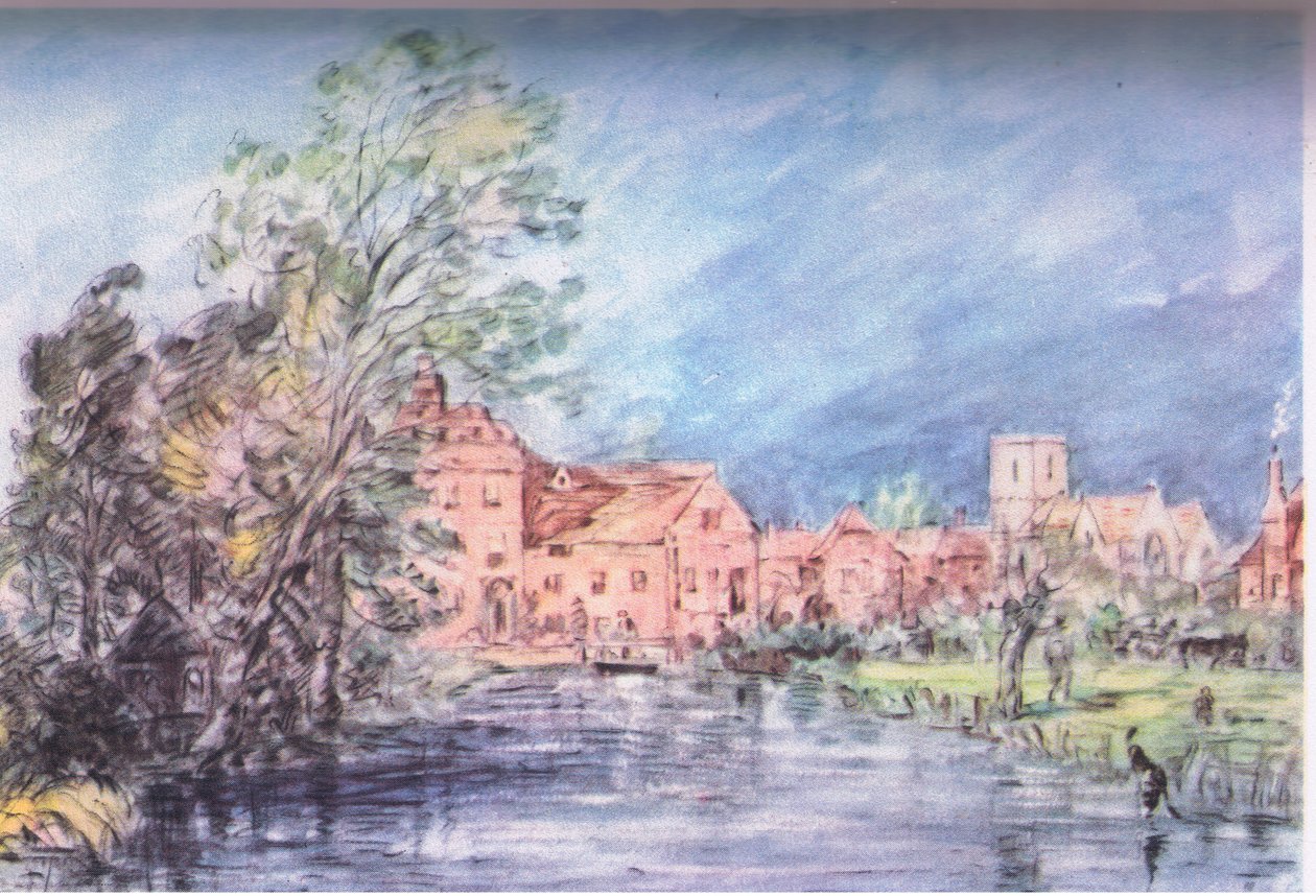 Angielska wieś 1821 autorstwa John Constable