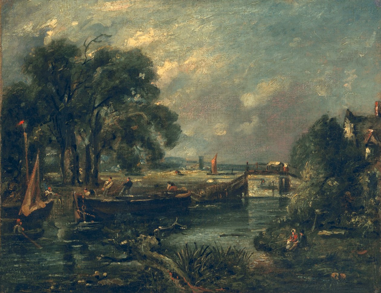 Barki na Stour autorstwa John Constable
