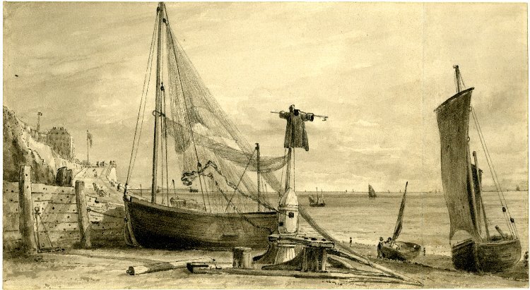 Plaża Brighton autorstwa John Constable