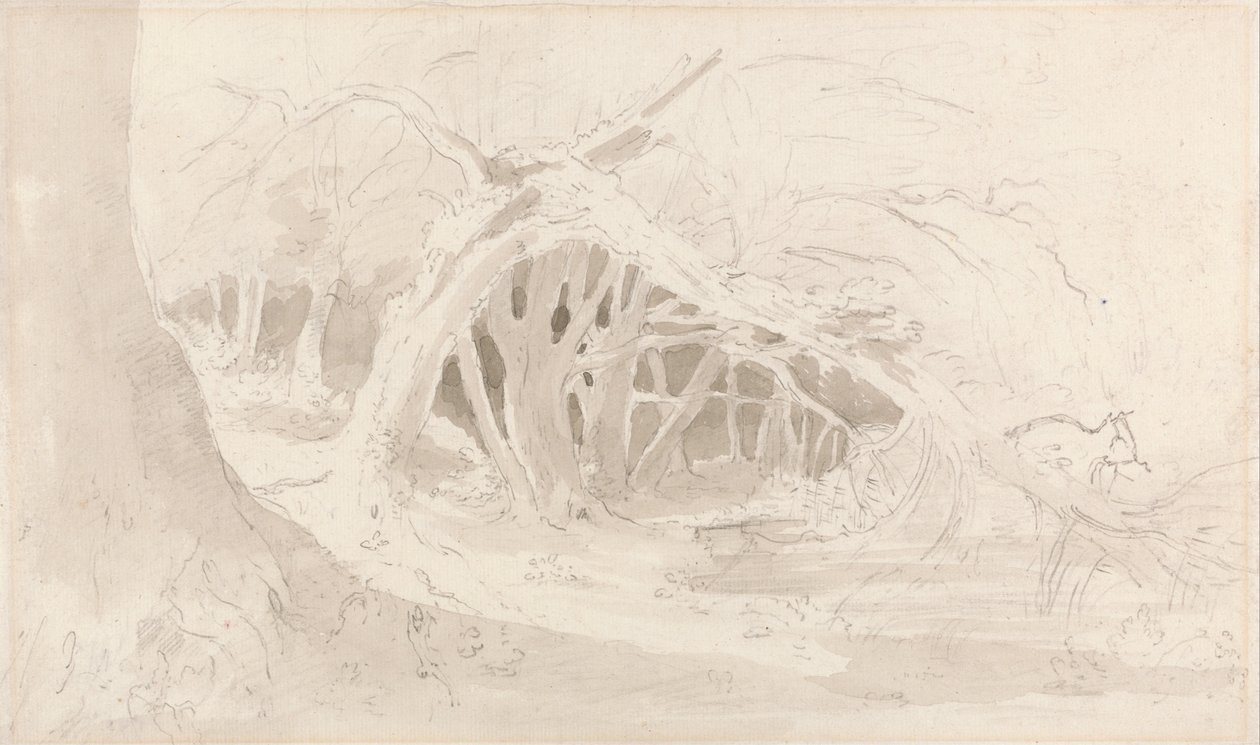 Helmingham – Cichy Basen autorstwa John Constable